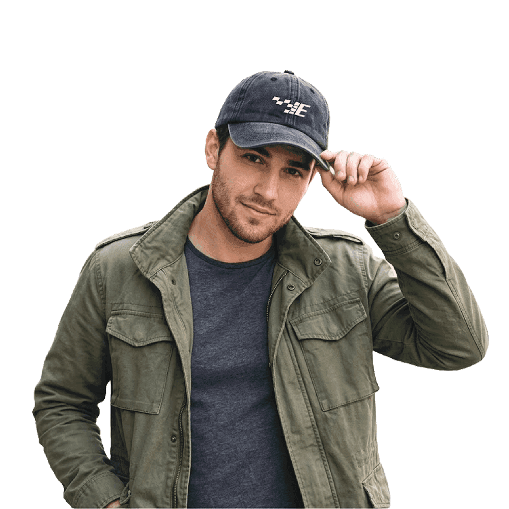 Excoso Premium Vintage Acid-washed cotton Cap