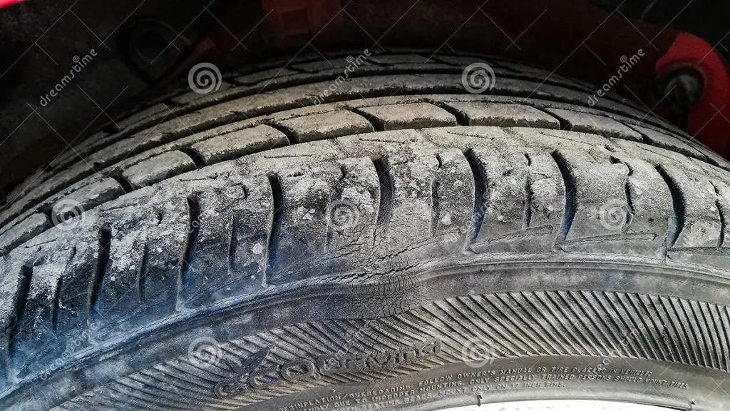 Bulges on tyre surface