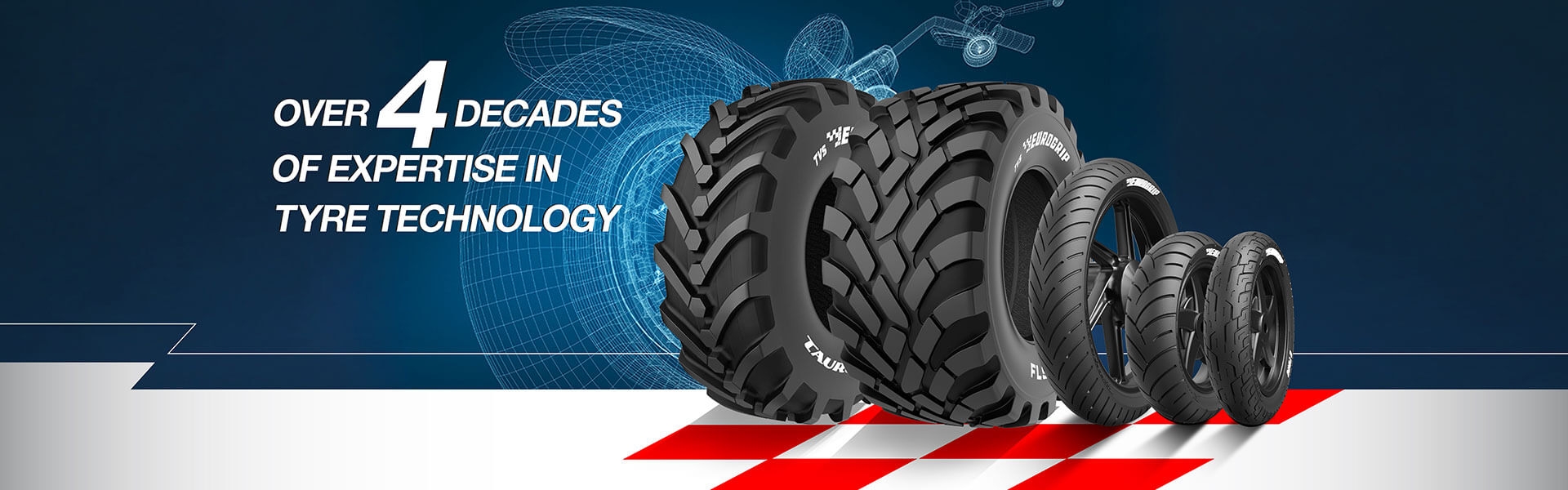 Over 4 decades of expertise in tyre technology